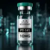 PT-141 Bremelanotid 10 mg Vial – lyophilisiertes Forschungspeptid von AminoLabsPro