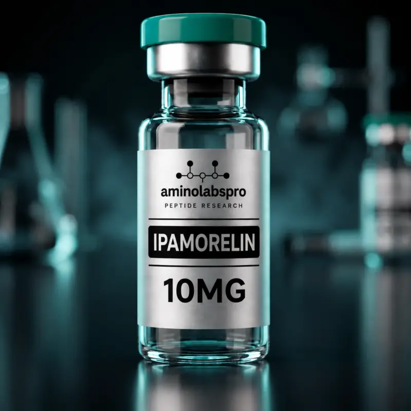 Ipamorelin 10 mg Vial – selektives GHRP-Forschungspeptid von AminoLabsPro