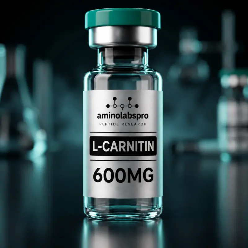 L-Carnitin 600 mg Vial – Levocarnitin für die Forschung von AminoLabsPro