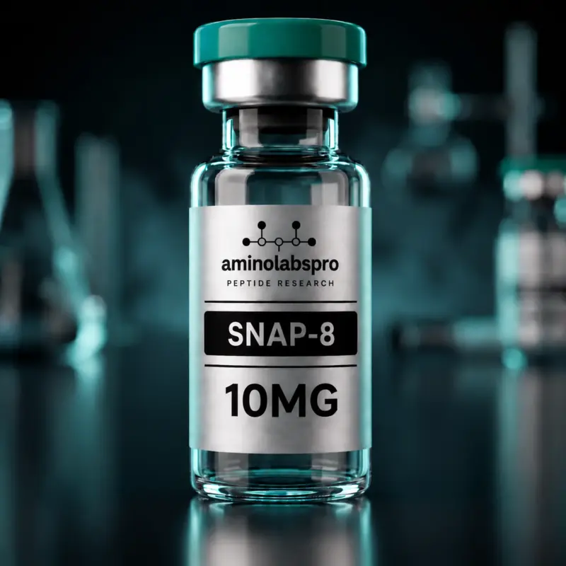 SNAP-8 10 mg Vial – Acetyl-Octapeptid-3 Forschungspeptid von AminoLabsPro